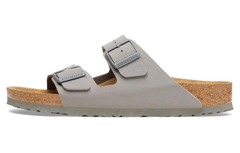 Birkenstock Arizona Birko-Flor Stone Coin &#x27;Grey&#x27; 1027696