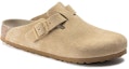 Lookbook Birkenstock Boston Soft Footbed Suede Latte Krim 1019104/1019068
