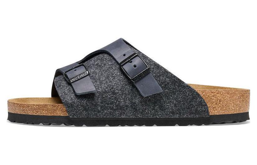 Birkenstock Arizona 'Narrow Black Grey'