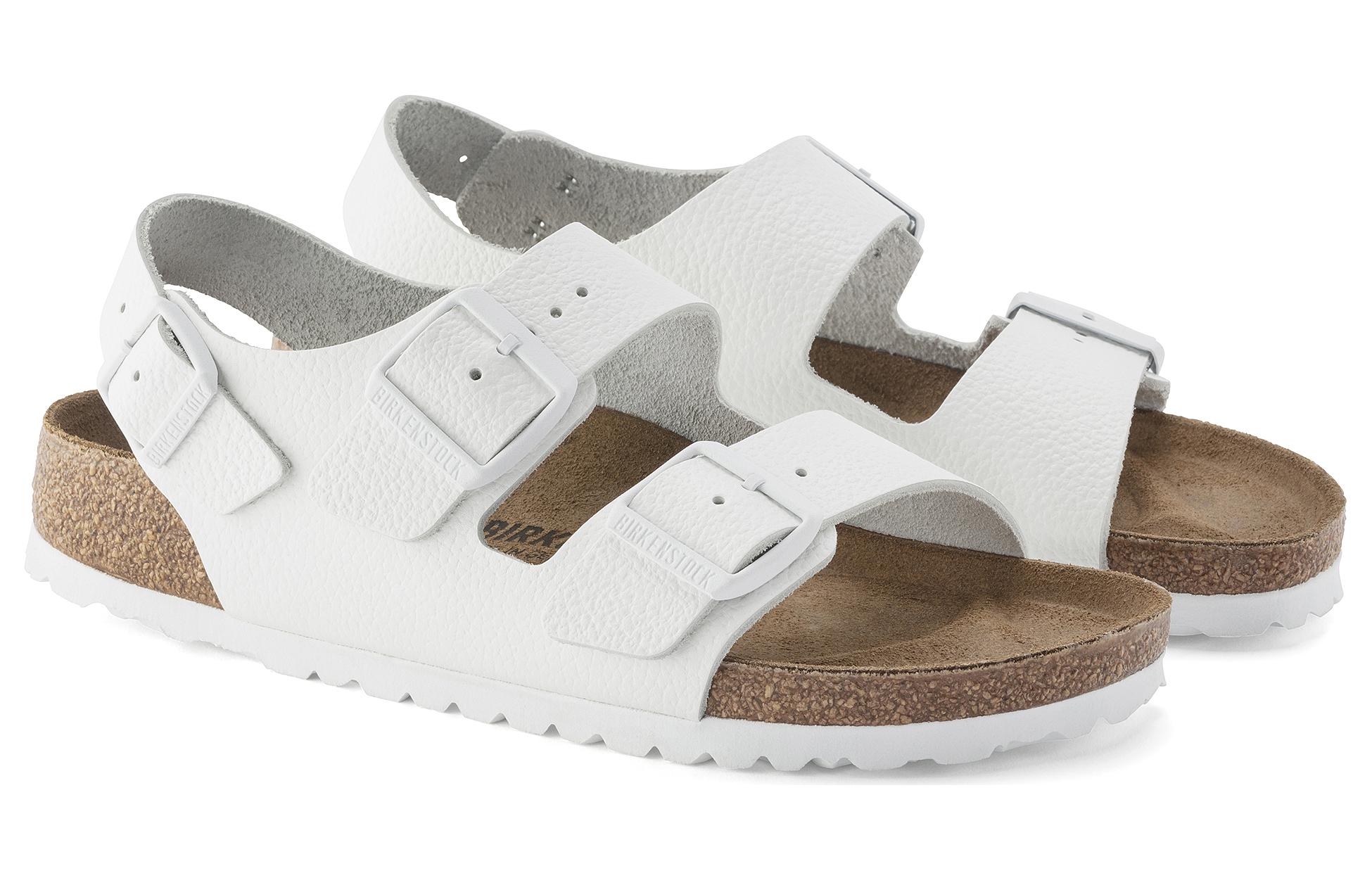 Birkenstock Arizona 'Narrow Fit White' 圖 3