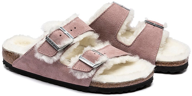 Birkenstock Arizona 'Pink Suede Fur' 1017560 Shop Birkenstock Arizona 'Pink Suede Fur' 1017560