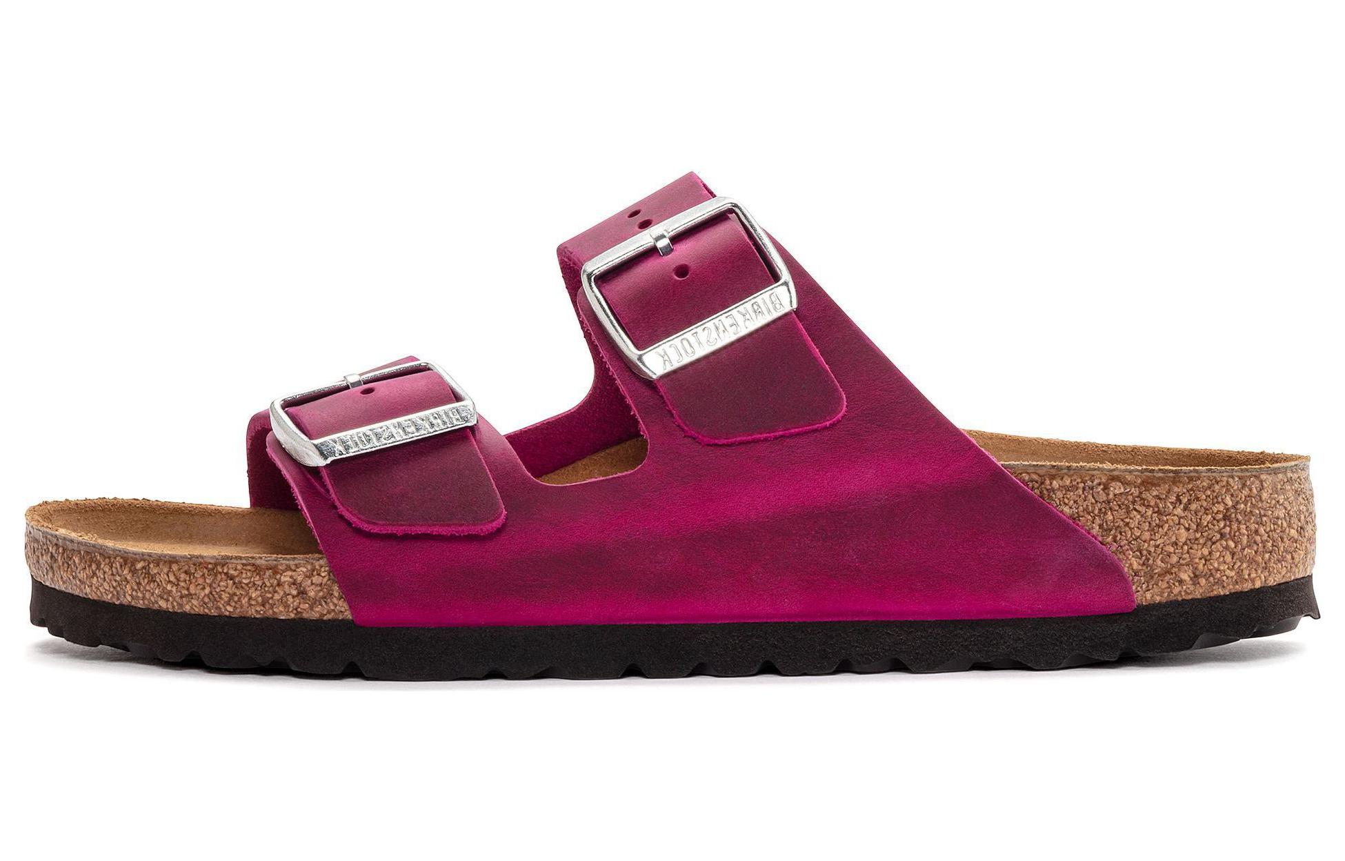 Birkenstock Arizona Oiled Leather Festive Fuchsia 'Pink'
