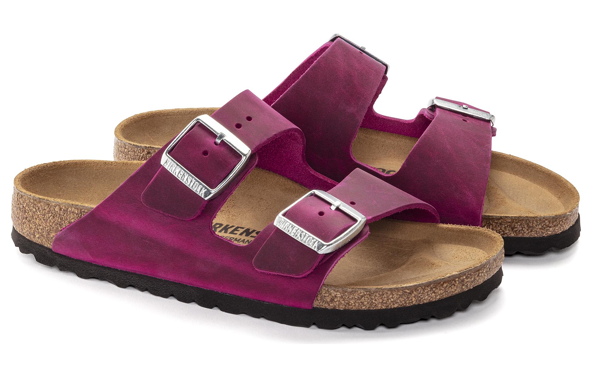 Birkenstock Arizona Oiled Leather Festive Fuchsia 'Pink' 圖 2