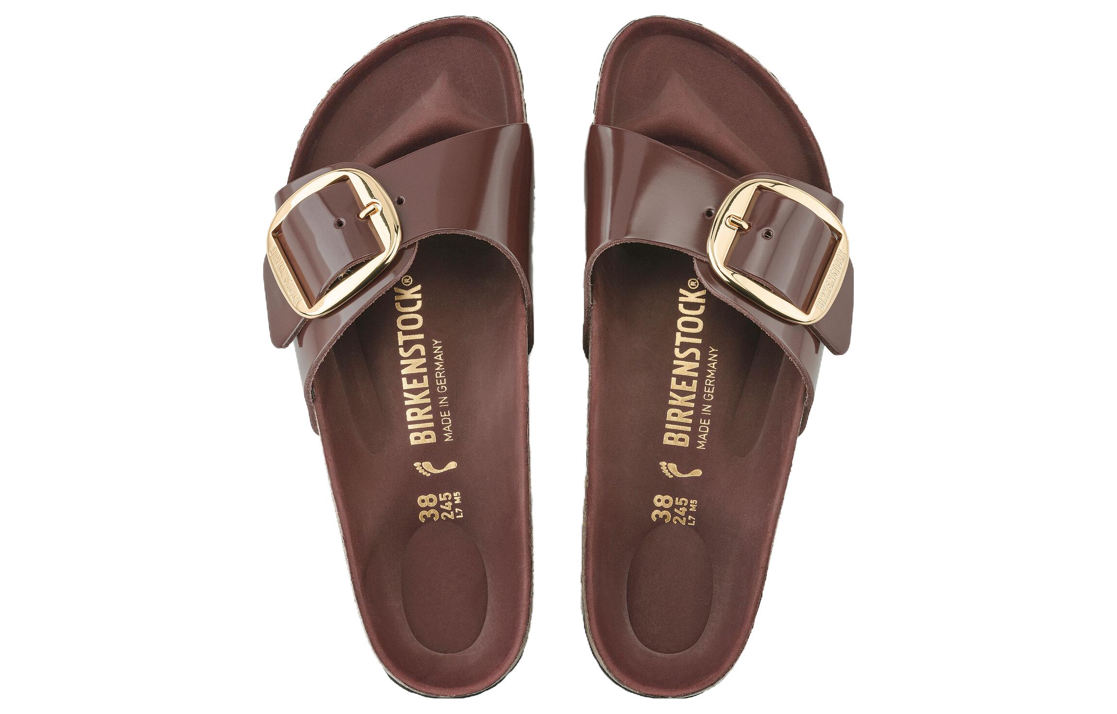 Shop Birkenstock Arizona 'Simple Brown Leather' 1022523