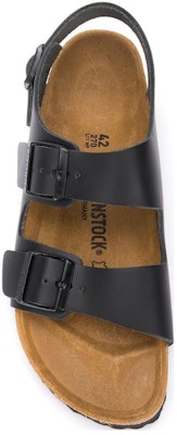 Birkenstock Arizona 'Selesa' Hitam Tebal 2 Gesper Sol Lembut' 0034193 Shop Birkenstock Arizona 'Selesa' Hitam Tebal 2 Gesper Sol Lembut' 0034193