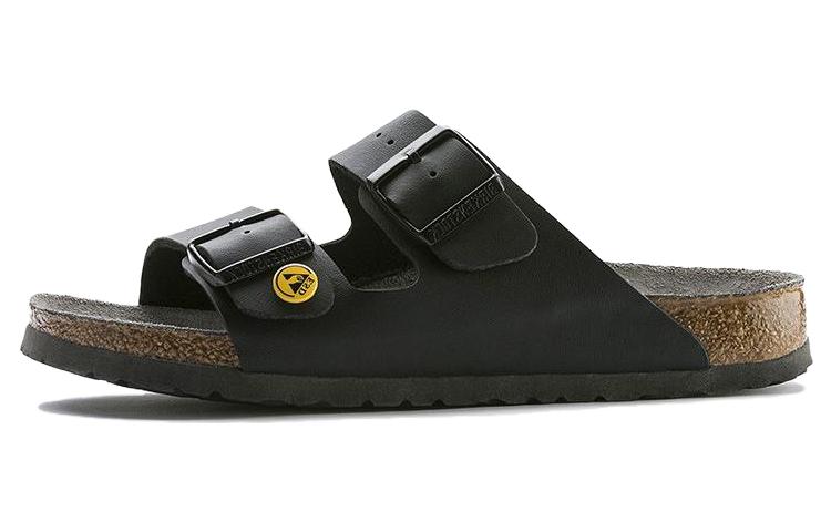 Birkenstock Arizona 'Soft CMFT Thick Sole Fashion Slide Black Regular'