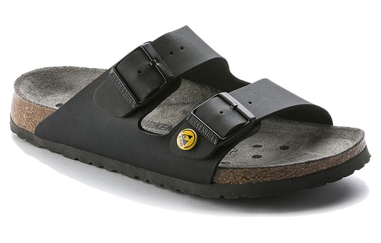 Birkenstock Arizona 'Soft CMFT Thick Sole Fashion Slide Black Regular' 圖 2