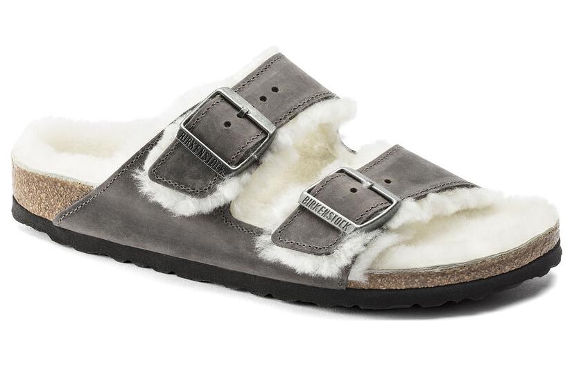 Order Birkenstock Arizona 'Soft Comfort Gris Cálido Edición Estrecha' 1021109