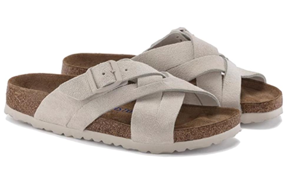 Lookbook Birkenstock Arizona 'Soft Fleece Cream' 1024534