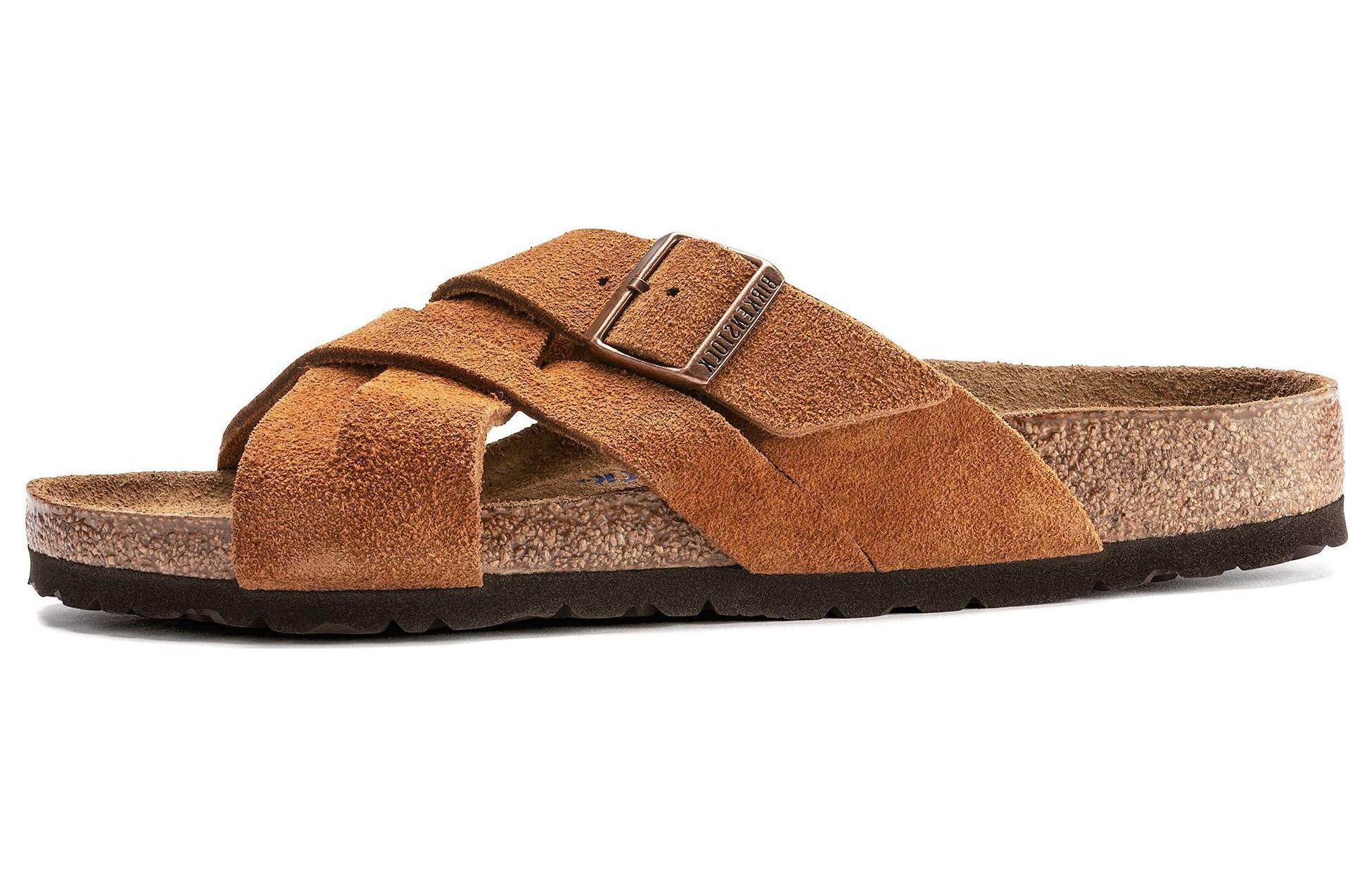 Birkenstock Arizona 'Soft Footbed Suede Brown'