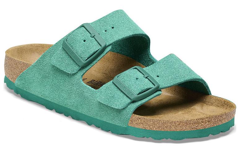 Birkenstock Arizona 'Soft Footbed Suede Green' 圖 2
