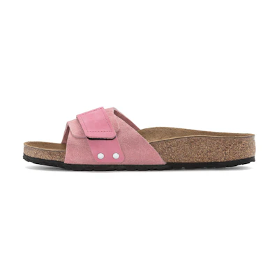 Birkenstock Arizona 'Soft Footbed Suede Narrow Pink'