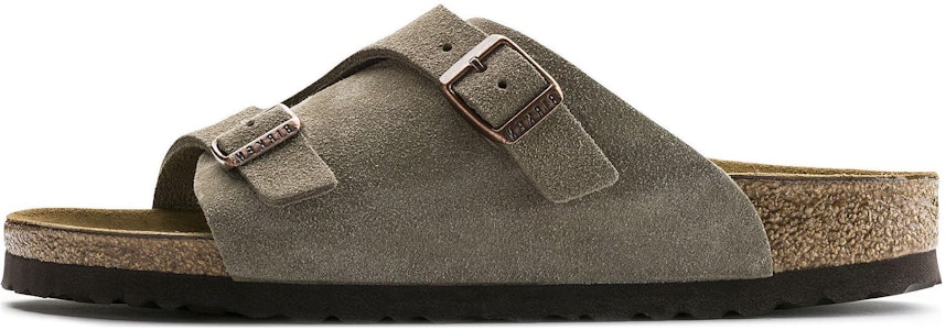 Birkenstock Arizona '柔软鞋底麂皮棕灰' 0050463 Buy Birkenstock Arizona '柔软鞋底麂皮棕灰' 0050463