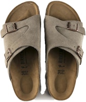 Birkenstock Arizona '柔软鞋底麂皮棕灰' 0050463 Shop Birkenstock Arizona '柔软鞋底麂皮棕灰' 0050463