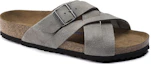 Order Birkenstock Arizona 'Soft Suede Grey Narrow' 1020933