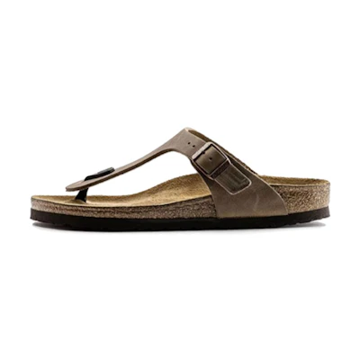 Birkenstock Gizeh Oiled Leather Tobacco 'Brown'