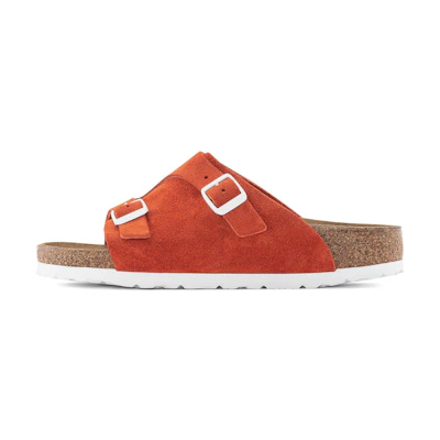 Birkenstock Arizona 'Tomato Red Narrow'