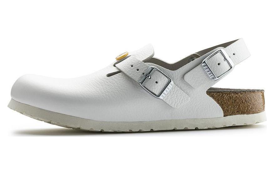 Birkenstock Arizona 'White Buckle CMFT'