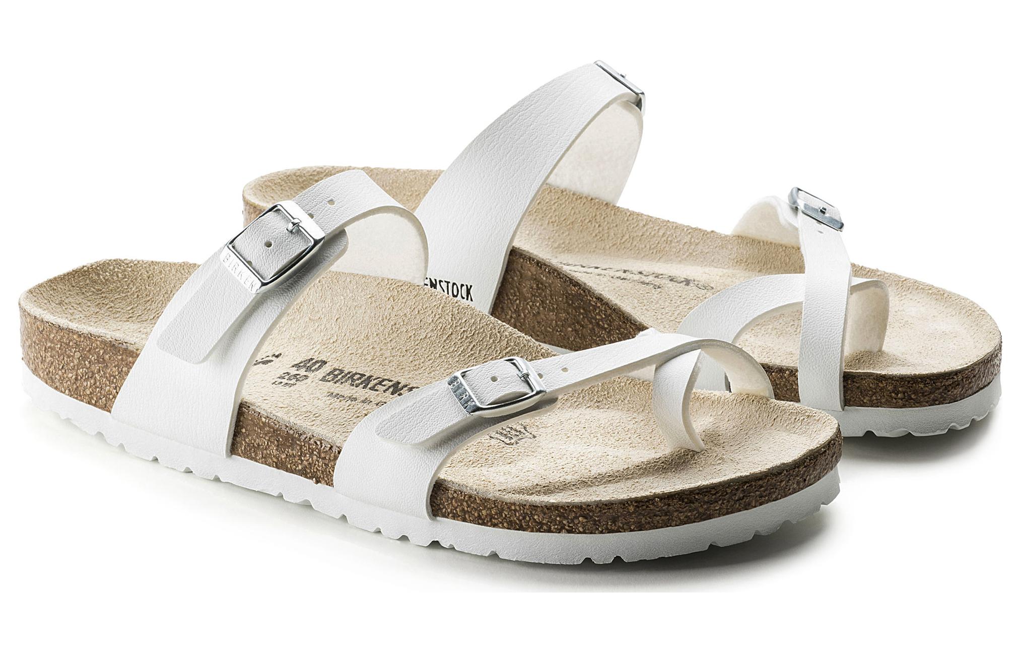 Birkenstock Mayari Birko-Flor 'White' 圖 3