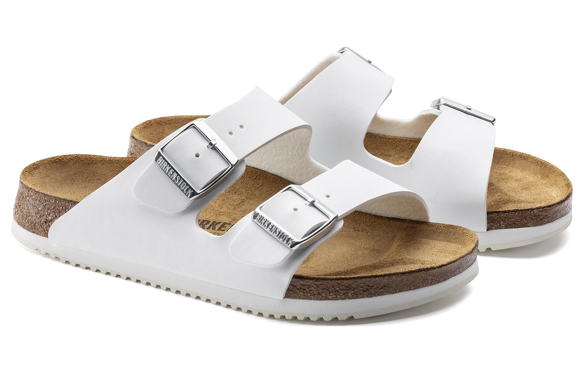 Birkenstock Arizona 'White Narrow' 圖 3