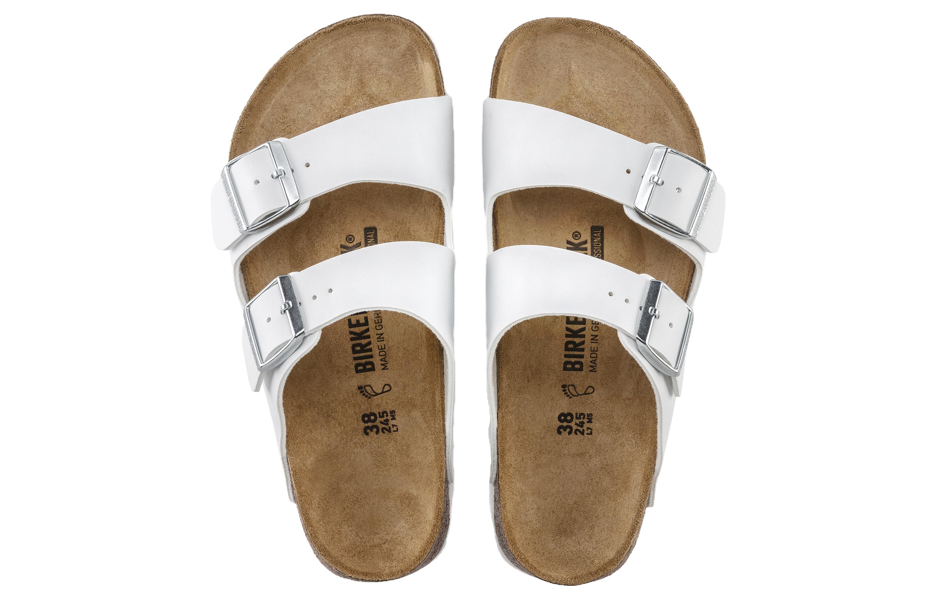 Birkenstock Arizona 'White Narrow' 圖 4