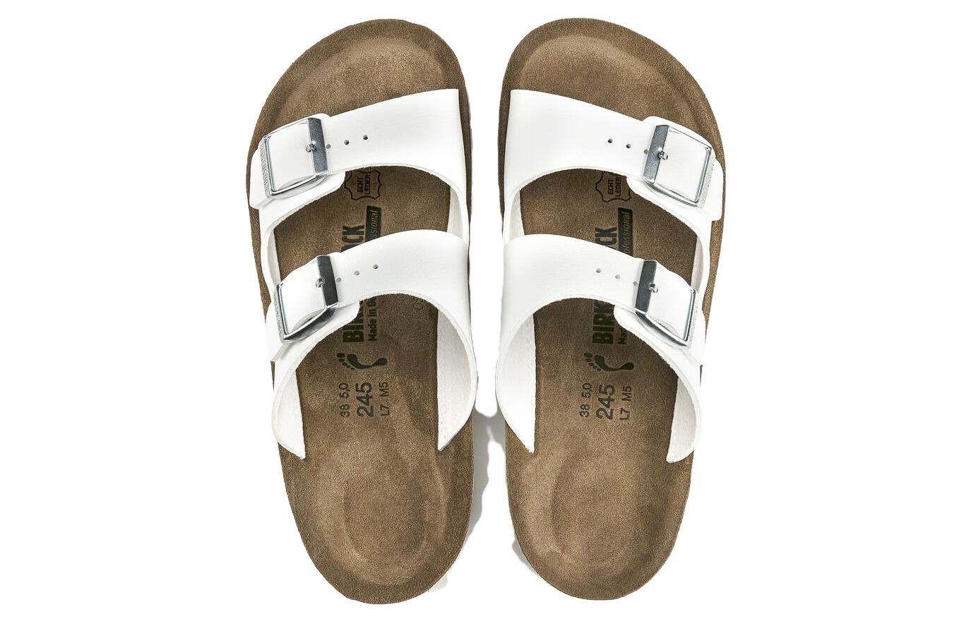 Birkenstock Arizona 'White Synthetic Leather' 圖 4