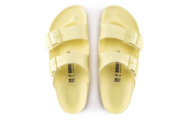 Shop Birkenstock Arizona Essentials EVA Sandals 'Popcorn' 1022466