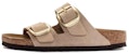 Birkenstock Arizona Big Buckle Kulit Nubuck Narrow Fit Sandal 'Sandcastle' 1024064