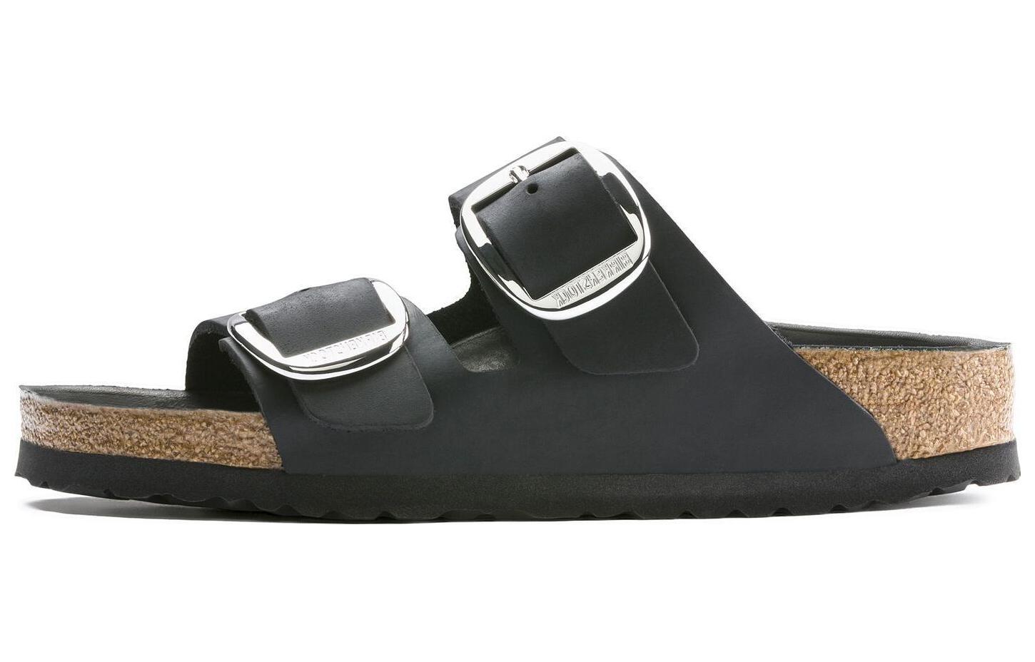 Birkenstock Arizona Big Buckle Sandals 'Black' 1011074