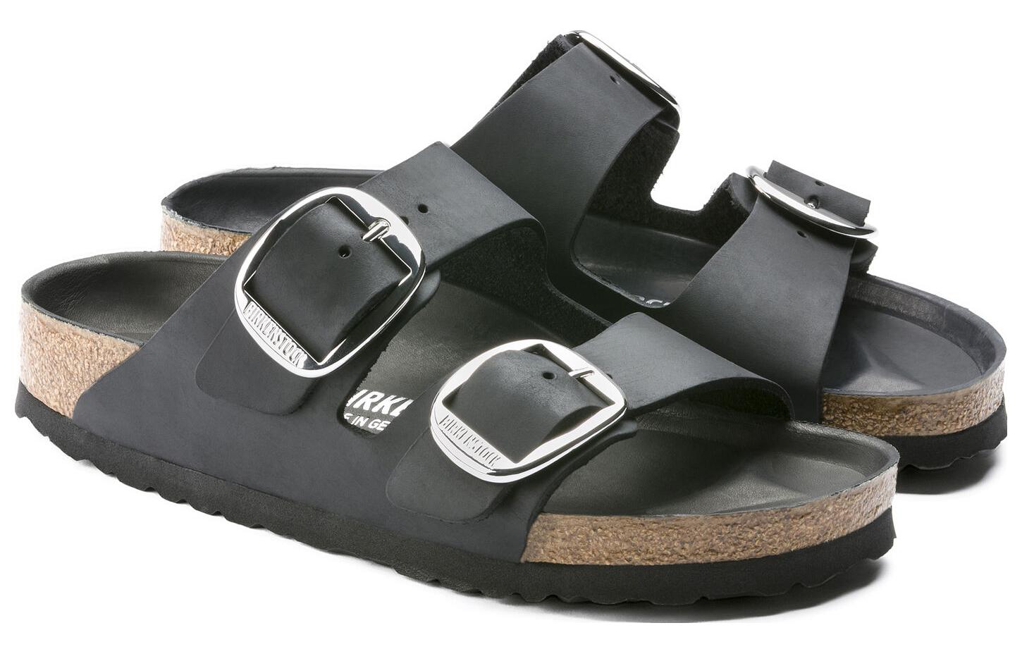 Lookbook Sandal Birkenstock Arizona Big Buckle 'Hitam' 1011074