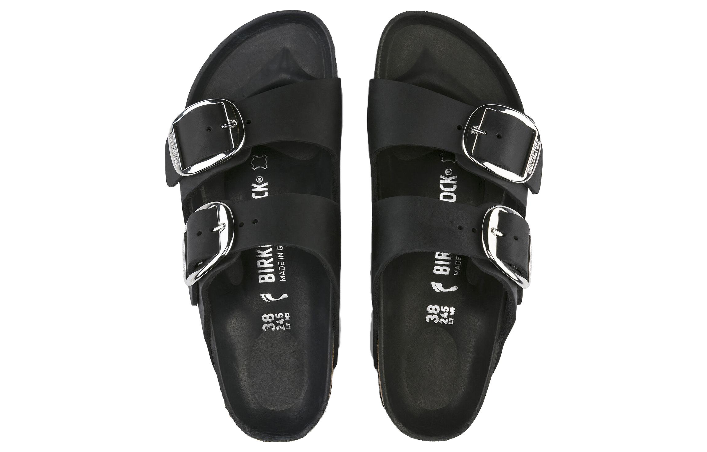 Shop Sandal Birkenstock Arizona Big Buckle 'Hitam' 1011074