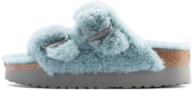 women-birkenstock-arizona-shearling-soft-comfort-warmth-thick-sole-versatile-slide-blue-1022813