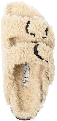 Birkenstock Arizona Gesper Besar Shearling 'Teddy Eggshell' 1017642 Shop Birkenstock Arizona Gesper Besar Shearling 'Teddy Eggshell' 1017642