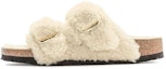 Buy Birkenstock Arizona Big Buckle Shearling Narrow Fit 'Teddy Eggshell' 1023130