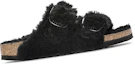 Order Birkenstock Arizona 大扣羊羔毛窄版 '泰迪黑' 1023105