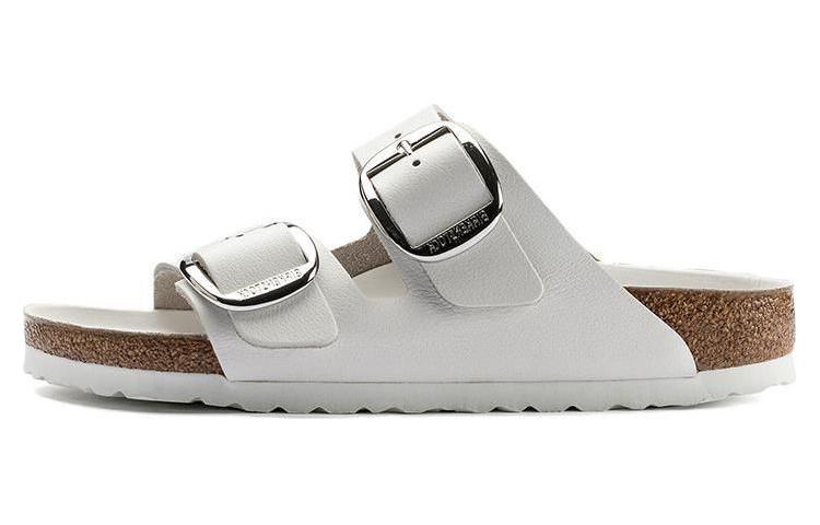 Birkenstock Arizona Big Buckle White Leather 1016826