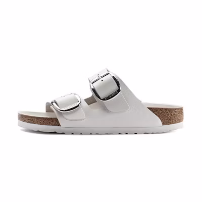 Birkenstock Arizona Big Buckle White Leather