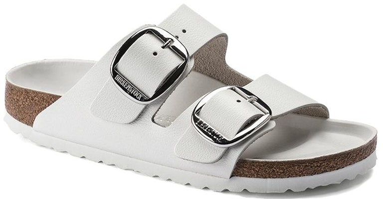Birkenstock Arizona Big Buckle White Leather 1016826 Order Birkenstock Arizona Big Buckle White Leather 1016826