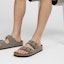 Order Sandalias Birkenstock Arizona Birko-Flor Birkibuc 'Stone' 0151211