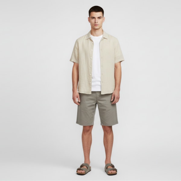 Sandalias Birkenstock Arizona Birko-Flor Birkibuc 'Stone' 0151211 Lookbook Sandalias Birkenstock Arizona Birko-Flor Birkibuc 'Stone' 0151211