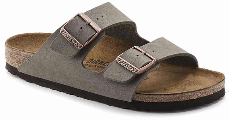 Sandalias Birkenstock Arizona Birko-Flor Birkibuc 'Stone' 0151211 Purchase Sandalias Birkenstock Arizona Birko-Flor Birkibuc 'Stone' 0151211