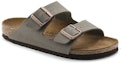 Purchase Sandalias Birkenstock Arizona Birko-Flor Birkibuc 'Stone' 0151211
