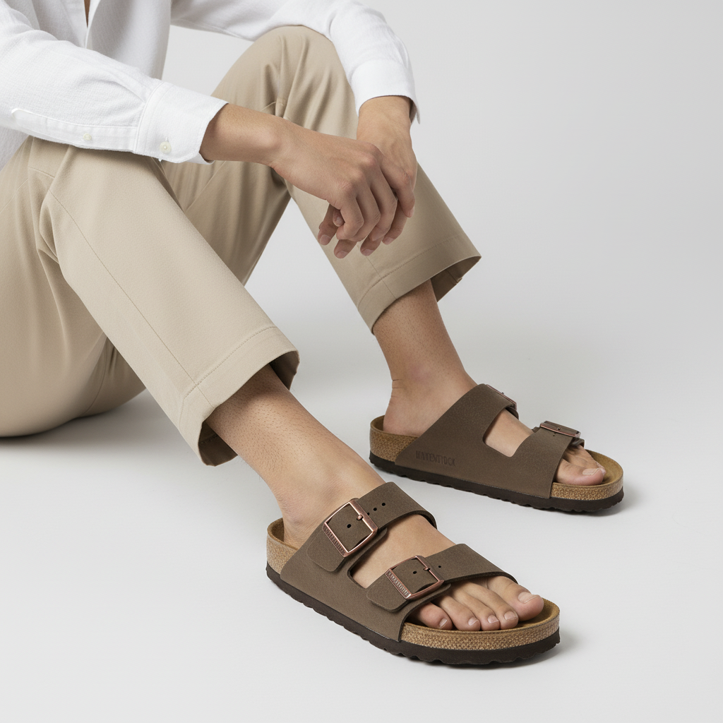 Order Birkenstock Arizona Birkibuc Coklat Mocha 0151181/0151183