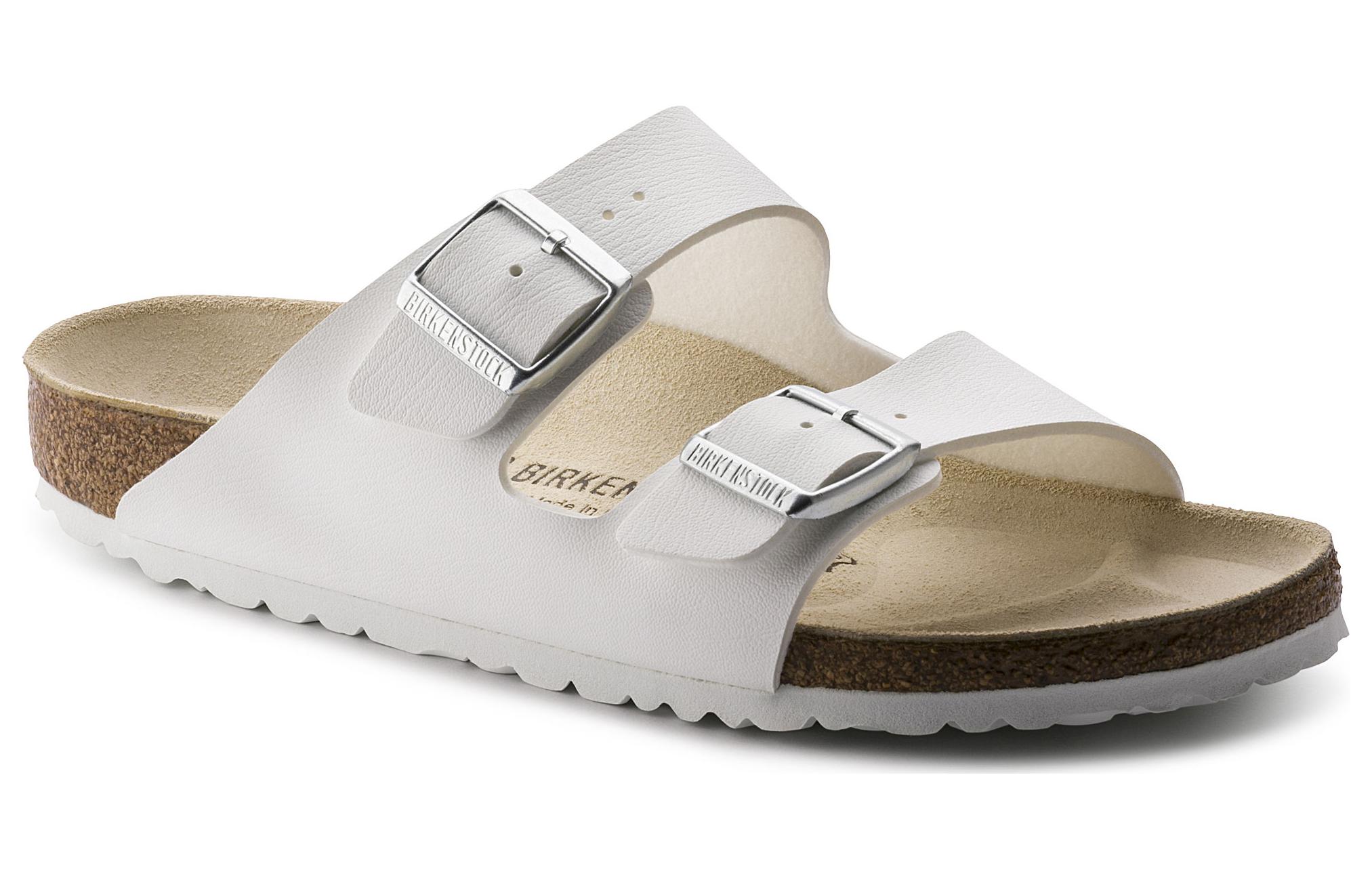 Birkenstock Arizona Birko-Flor Narrow 'White' 圖 2