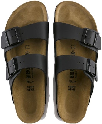Birkenstock Arizona Birko-Flor Narrow Fit 'Black' 0051793 Shop Birkenstock Arizona Birko-Flor Narrow Fit 'Black' 0051793
