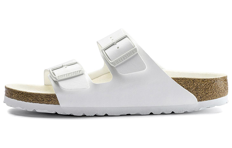 Birkenstock Arizona Birko-Flor Narrow Fit 'White'