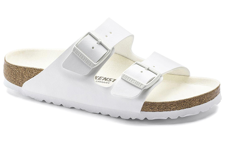 Birkenstock Arizona Birko-Flor Narrow Fit 'White' 圖 2
