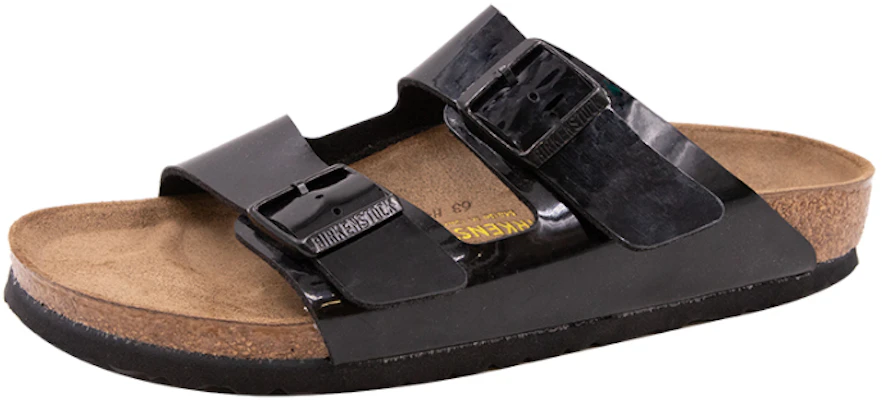 Birkenstock Arizona Kulit Hitam Birko-Flor Hak Paten 1005292 Shop Birkenstock Arizona Kulit Hitam Birko-Flor Hak Paten 1005292