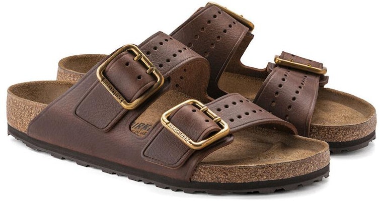 Birkenstock Arizona Kulit Cokelat Panggang Tua 1022605/1022625 Lookbook Birkenstock Arizona Kulit Cokelat Panggang Tua 1022605/1022625