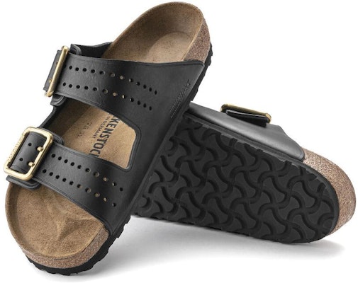 Birkenstock Arizona Bold Leather Sandals 1022604 'Black' 1022604/1022515 Purchase Birkenstock Arizona Bold Leather Sandals 1022604 'Black' 1022604/1022515